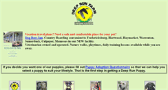 Desktop Screenshot of deeprunretrievers.com